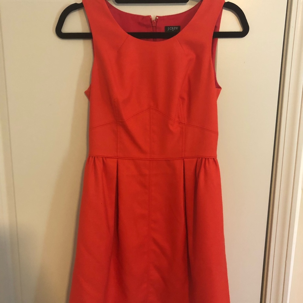 J.Crew coral dress